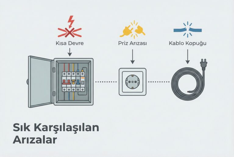 İnegöl Star Elektrik Olarak En Çok Gittiğimiz Arıza Türleri