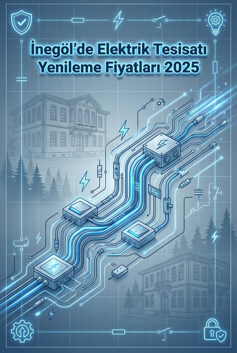İnegöl’de Elektrik Tesisatı Yenileme Fiyatları 2025 (Güncel Rehber)